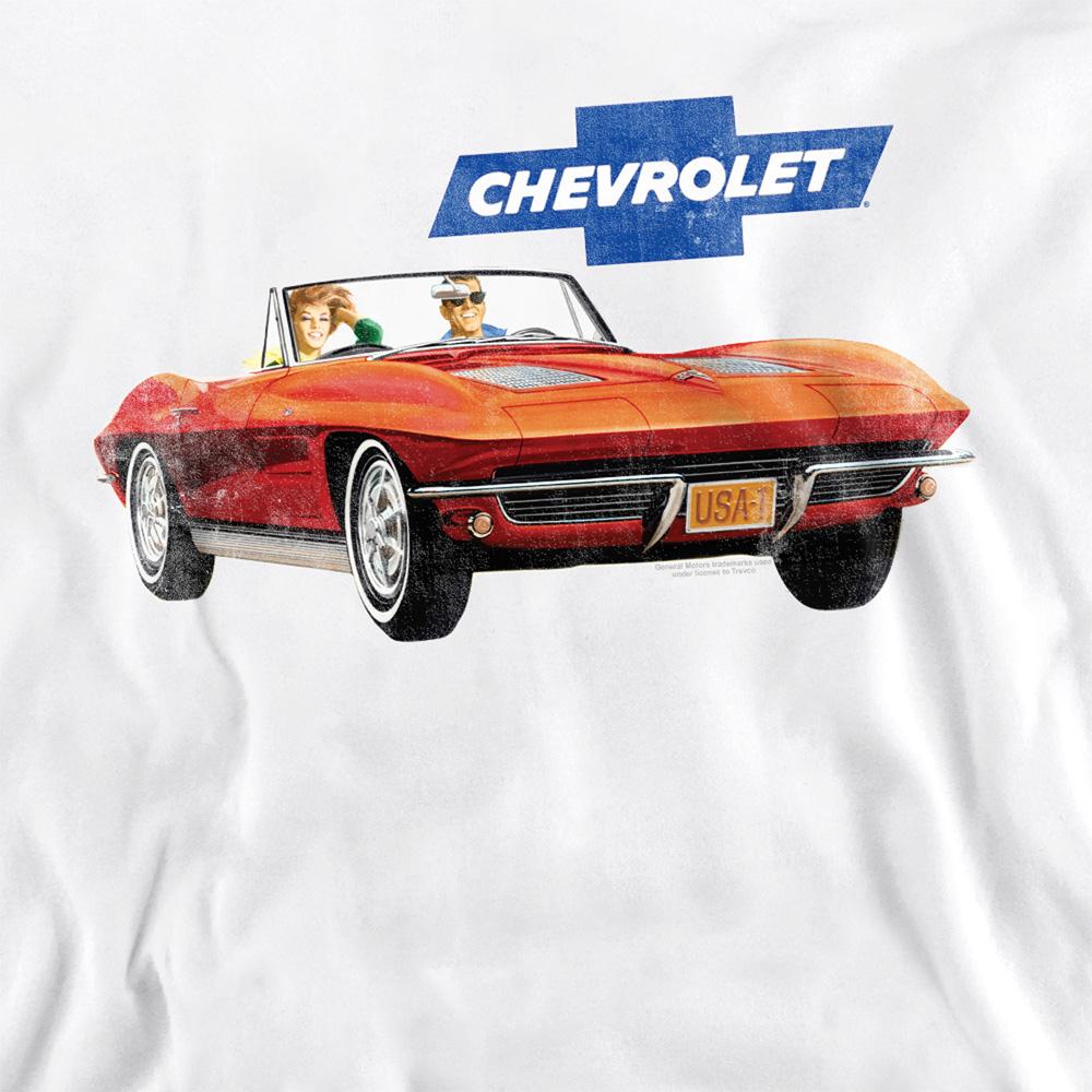Chevrolet Unisex Vuxen Corvette Vintage Sweatshirt
