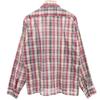 Bellcraft 70s 80s vintage Check Pattern Long sleeve shirt S Red series Men's Used