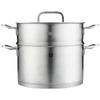 ZWILLING Moment Deep Stockpot and Steamer Set (24cm)
