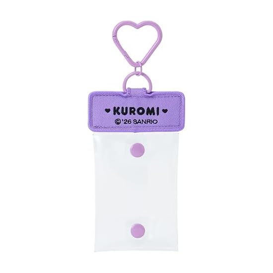 Sanrio Mini Clear Pouch (Exciting Sanrio Capsule Toy Club) Kuromi, Ages 3 and Up, 044491