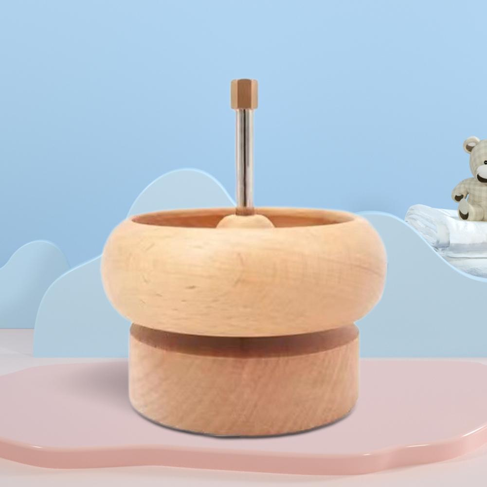 Wooden Bead Spinner Bracelet Making Wooden Bead Holder Effort Saving Quickly Beading Bowl Kit Best Gift for DIY Project