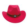 Premium Sunscreen Top Hat, Simple Stage Performance Hat, Sunshade Mountaineering Cowboy Hat