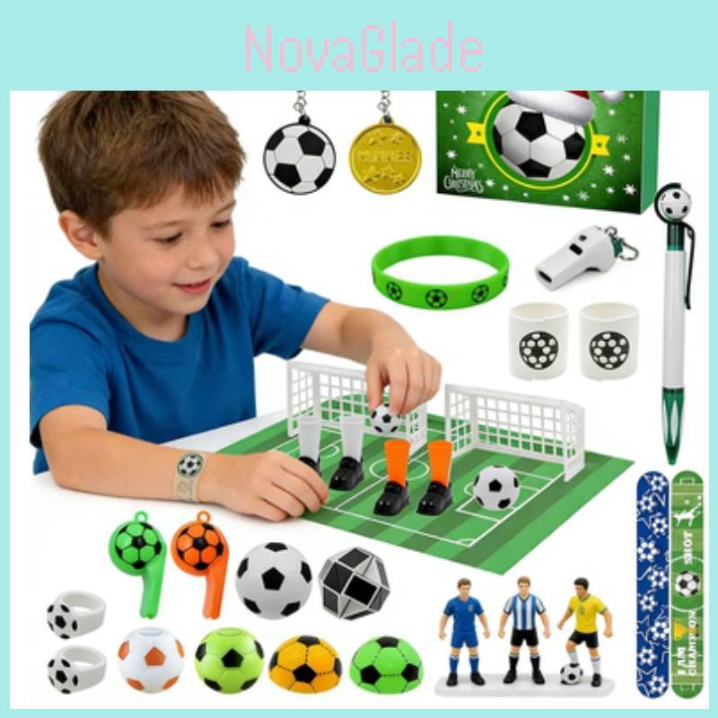 Football Blind Box Set For Kids With Collectible Toy Balls For Holiday Gifts