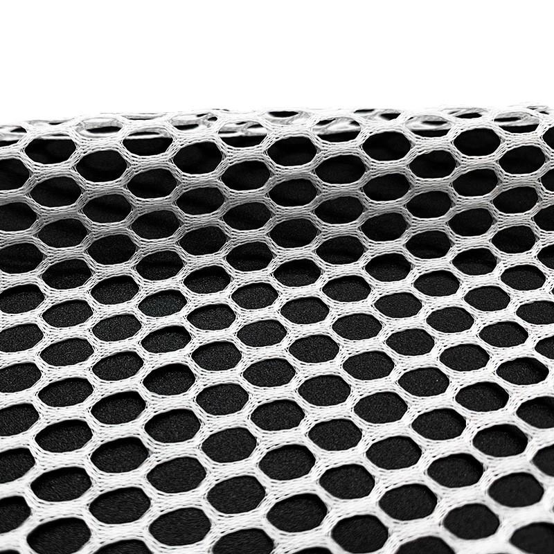 Hexagonal Mesh Fabric Handbags & Laundry Bags - Polyester Warp Knit Vests, Tank Tops, Coarse Mesh & Shoe Material