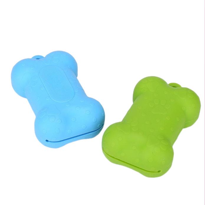 

Силиконовый мешочек для лакомств для собак, поясная сумка для дрессировки домашних животных, сумка для выгула собак, сумка для послушания, ловкости, хранения корма на открытом воздухе, сумки для поощрения за еду синий