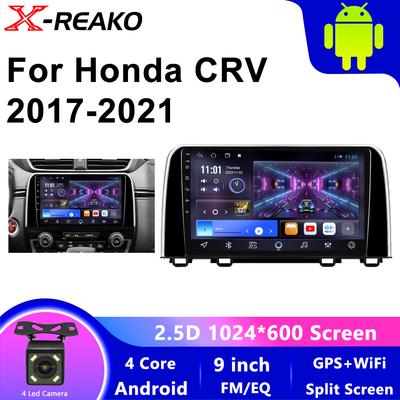 9 Inch Car Stereo Radio 2 Din Android for Honda CRV CR-V 2017-2021 Gavigation GPS Carplay Multimedia Video Player Car with 2 Din Display No DVD