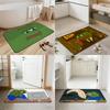 Comic P-Pepe Floor Mat Non-slip Quick-dry Diatomaceous Earth Bath Mat, Absorbent Doormat