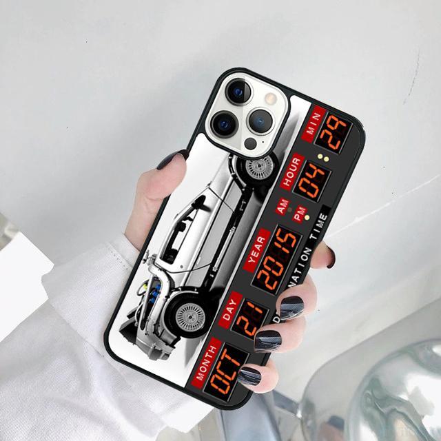 

Back To The Future soft sillicon Phone Case Cover For iPhone 17 Air 16 15 14 SE 11 12 13 Pro MAX Plus iPhone 16