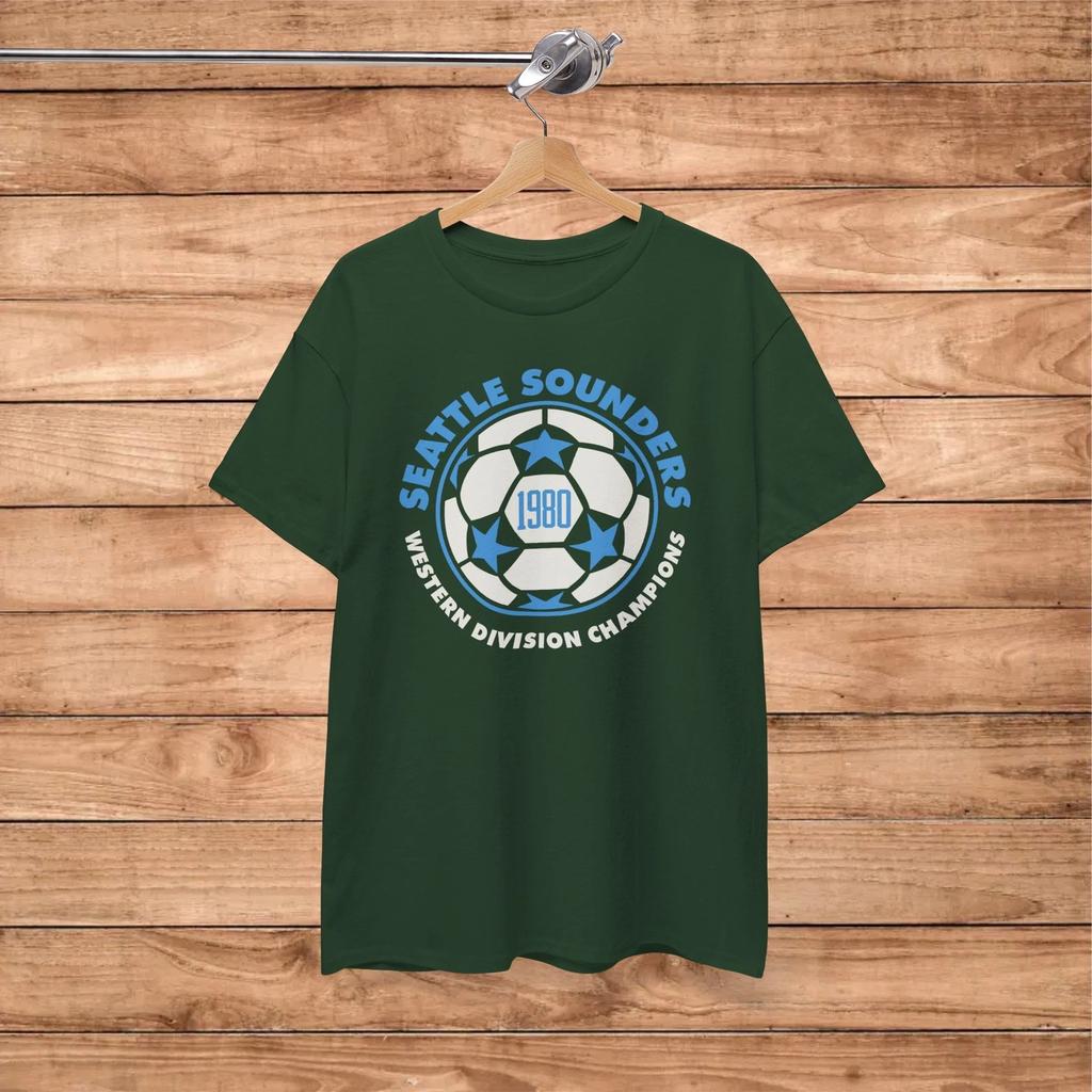 Seattle Sounders 1980 Western Division Champs Soccer Premium Unisex T shirt