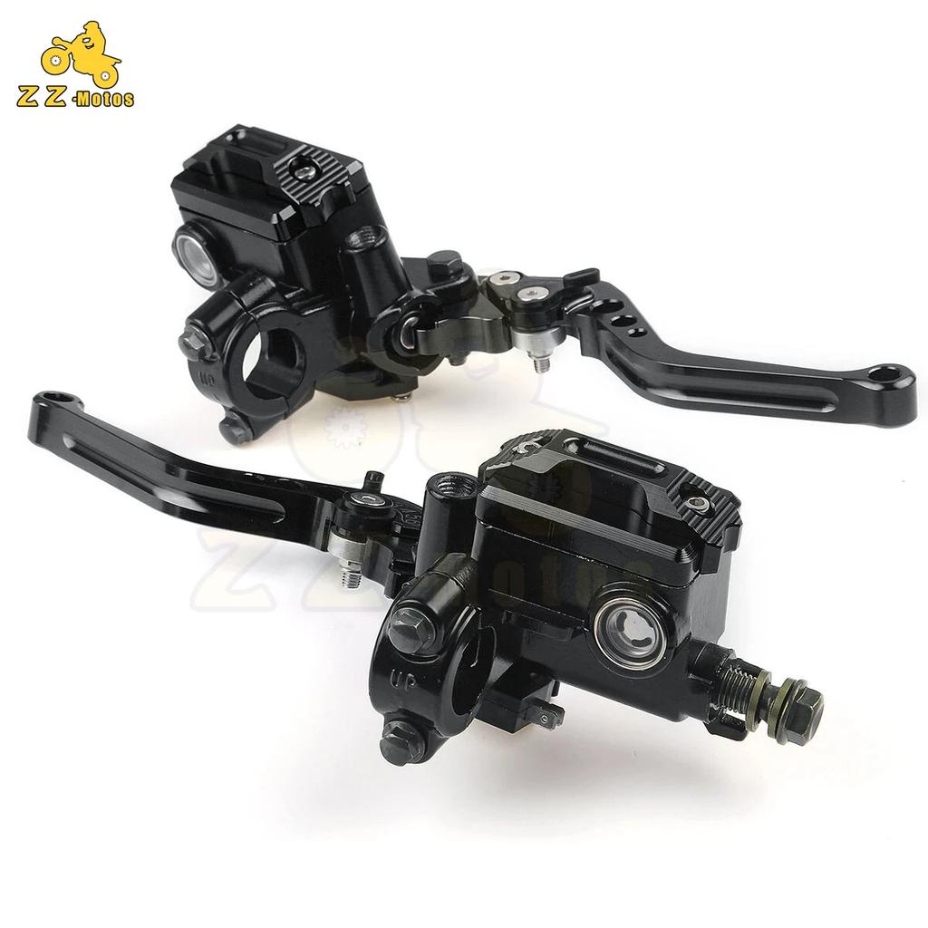 Motorcycle Handlebar Master Cylinder Levers Handle Hydraulic Brake Pump Clutch