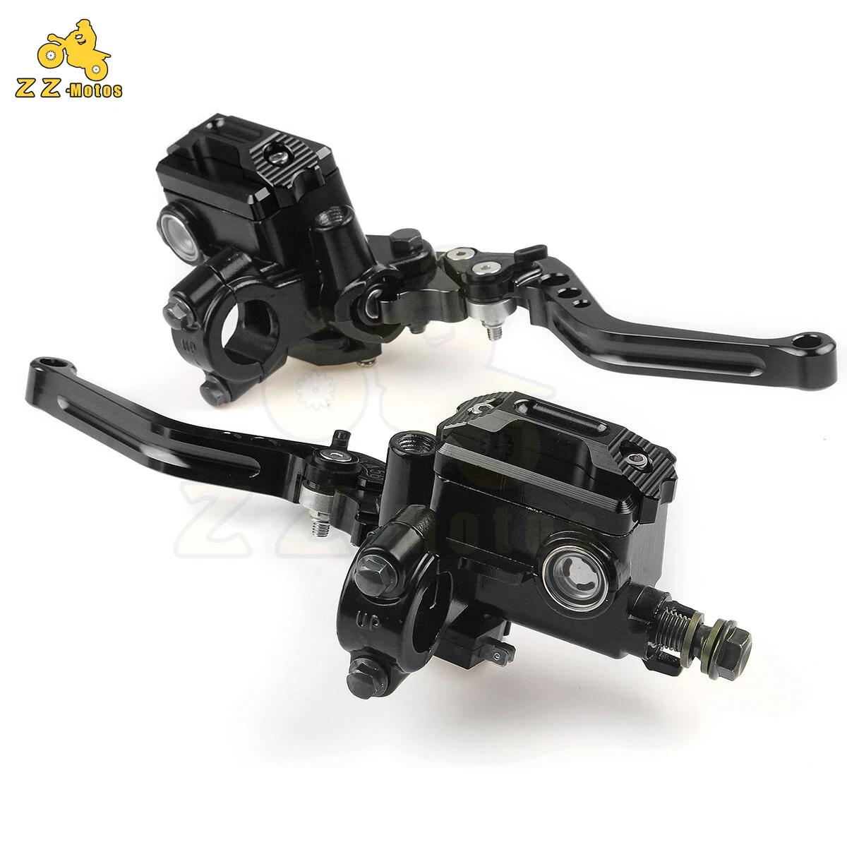 Motorcycle Handlebar Master Cylinder Levers Handle Hydraulic Brake Pump Clutch чёрный