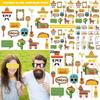 Mexican Carnival Photo Props Party Decorations With Paper Material For Festive Events