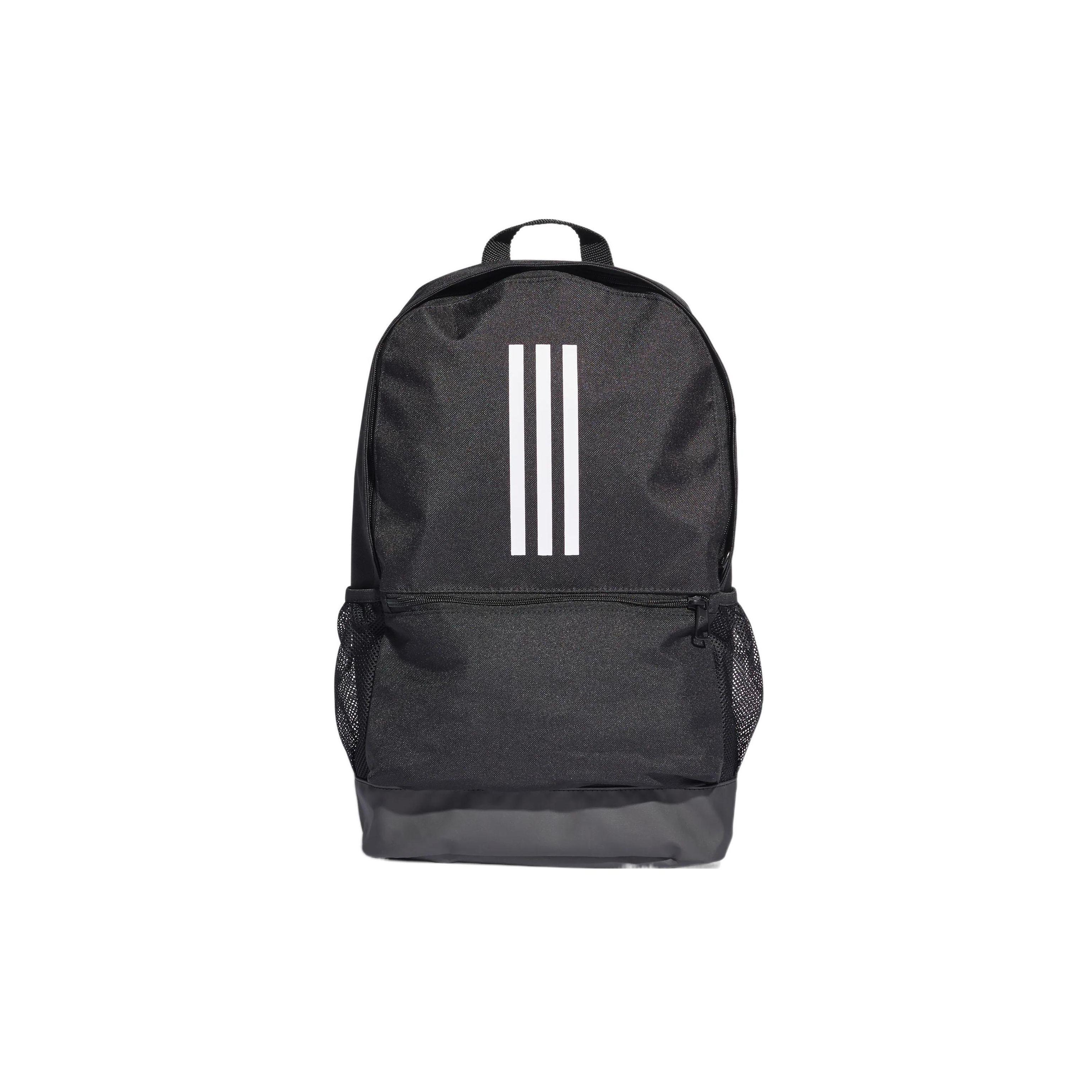 Adidas Football Sports Large Capacity Polyester Backpack Unisex Backpack Black DQ1083 Black