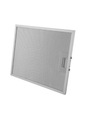 Range Hood Vent Filter Metal Mesh Extractor Filter Kitchen Air Filtration Silver Aluminum Grease Filter For Kitchen