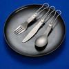 Liang Sheng Ultra-light Titanium Folding Cutlery Set: Spoon, Fork, Chopsticks for Camping, Picnic, Travel, and Hiking.