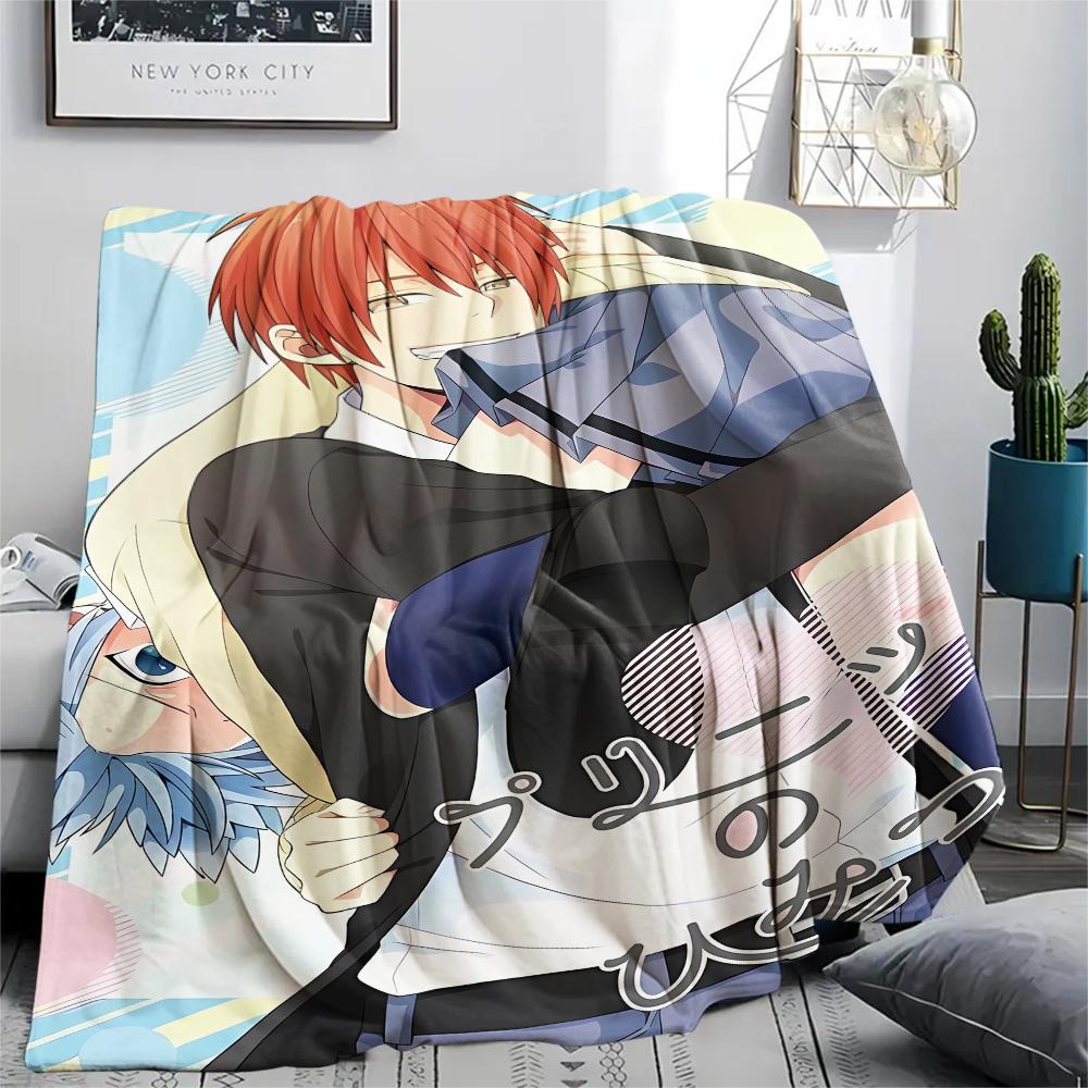 1 Stück Assassination Classroom Druck Flanelldecke, Hohe Qualität für alle Jahreszeiten, Heimdekoration, Wärme und Komfort, Perfekt für Weihnachtsgeschenke