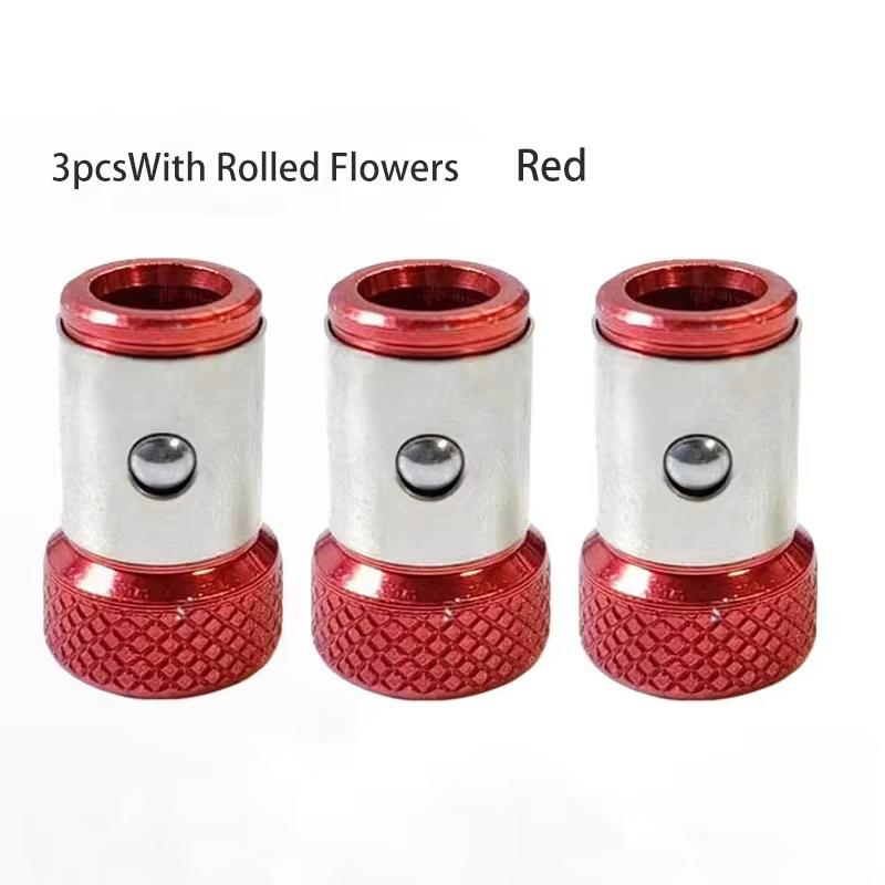 Universal Anti-Slip Magnetic Ring Bit Strong Magnetic Screwdriver Bit Tizer Magnetizer Ring for Screw