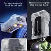 COB Flashlight with Magnet USB Rechargeable LED Work Light 7-Mode Hands-Free LED Lamp for Emergency Repair Cycling Camping