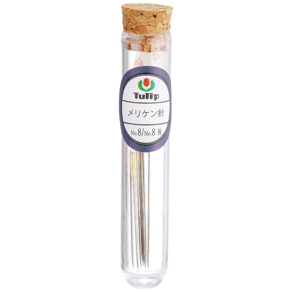 Tulip (Tulip) American-style sewing needles No. 8 / No. 8 long, for slightly thin fabrics, 4 needles each, THN-070