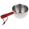 Hot Oil Pot Mini Stainless Steel Sauce Pan Multi-Use For Frying Heating Oil Soup Noodles Porridge Cooking Small Pots Steaming