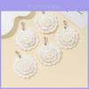 White Shell Butterfly Three Layer Pendant Craft Jewelry For Women