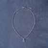 Elegant Retro Tear Necklace: Versatile Pendant with Luxury Design and Exquisite Clavicle Chain