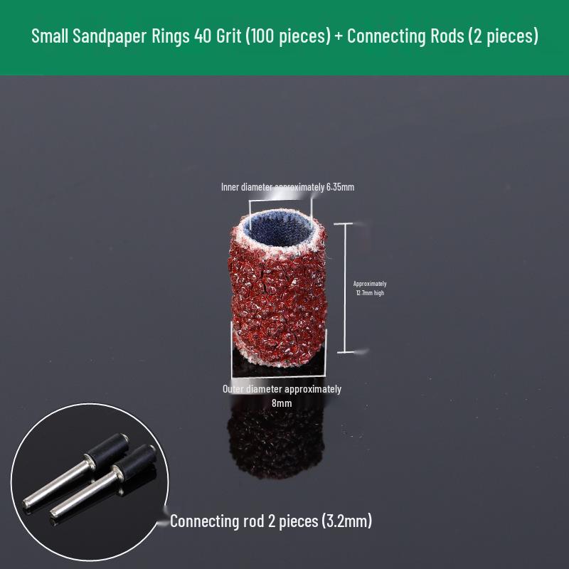 Electric Grinder Sanding Ring & Polishing Tool for Metal, Wood, and Rust Removal