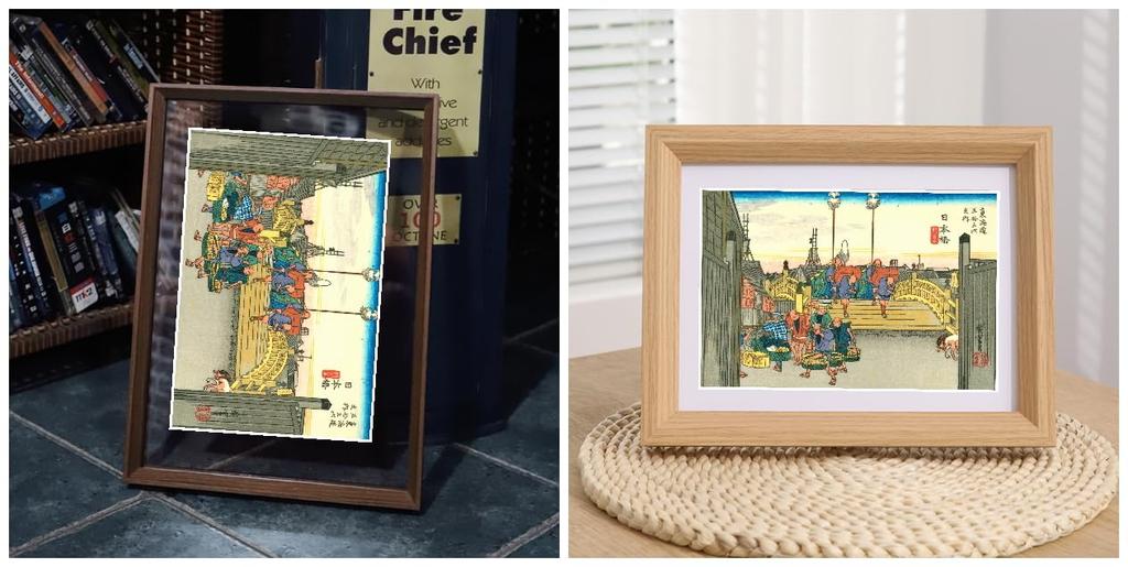 Jigsaw Miniature Finished Size 38 X 26 Stations of the Nihonbashi Ukiyo-e 1000-piece Puzzle, Pieces, Cm, Fifty-three Tokaido,