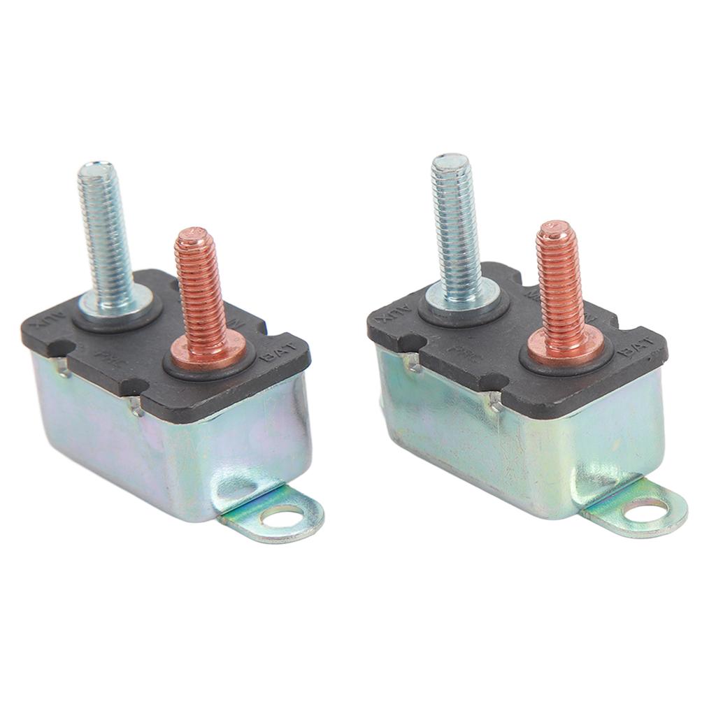 Auto Circuit Breaker Auto Reset Circuit Breaker 12V 24V Stud Bolt Circuit Breaker for Automotive Ship Auto Reset Circuit Breaker