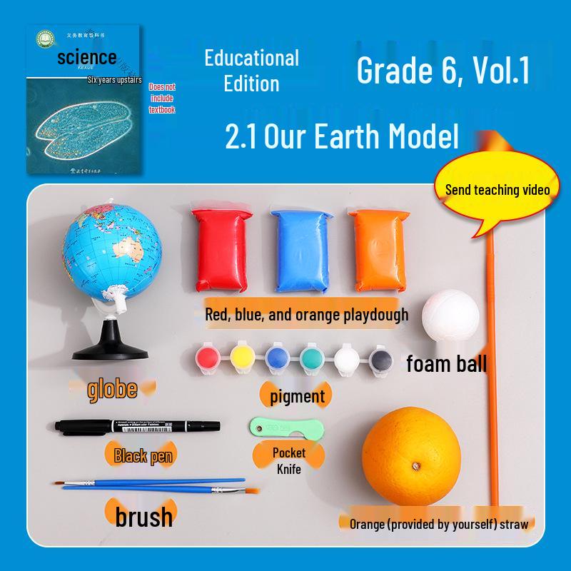 

Grade 6 Science Kit: Our Earth Model - First Semester Materials