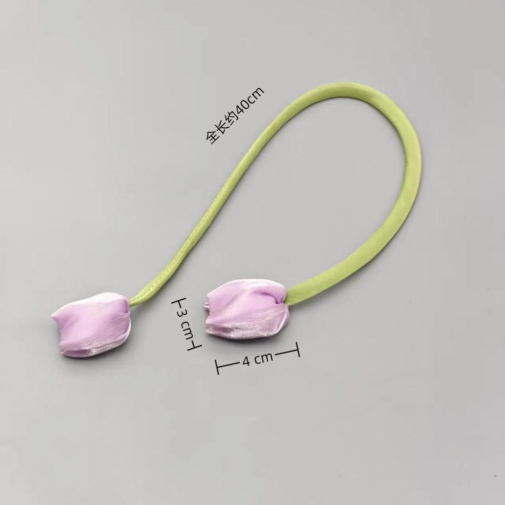 Langes Band Doppelseitig Blütenknospe Tulpe DIY Ornamente Kopfschmuck & Vorhang Zubehör