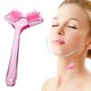 New Pink Roller Massager Facial Massage Face Lifting Body Slimming Muscle Pressure Acupoint Stimulation Body Manual Masssager