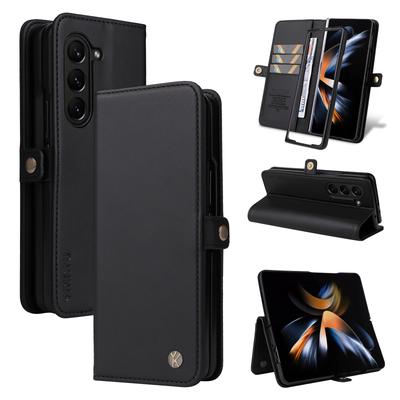 Magnetic Wallet Flip Case for Samsung Galaxy Z Fold 7 6 | Ultra Silm Design Premium Luxury Case for Samsung Galaxy Z Fold 5 4 3