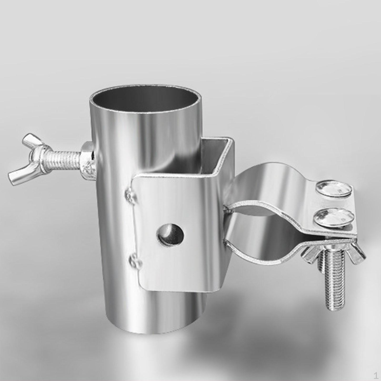 

Holder for Wagon Cart, Parasol Fixing Clip Outdoor Use Round tube