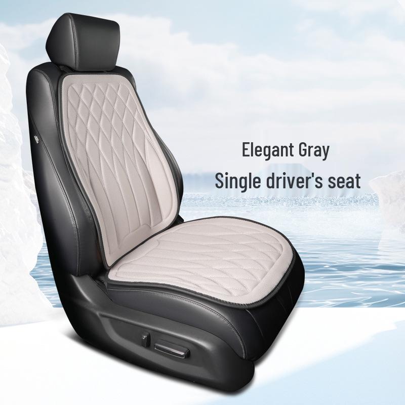 Universal Seaweed Fiber Car Seat Cushion - All-Season, Anti-Slip, Imitation Latex for Five-Seater