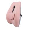 Chair Back Cushion Memory Foam Lumbar Support Cushion with Adjustable Slider Ergonomic Back Support for Office Workers Car Drivers Gamers