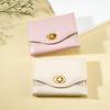 Women's short wallet, cute large capacity, multi-card position, simple ins student lock 30% off change bag tide