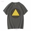 Triangle Circle T Shirt David Legion Haller Symbol Logo Sign Game Games Gaming Vintage Washed Stylish Stretched Slightly