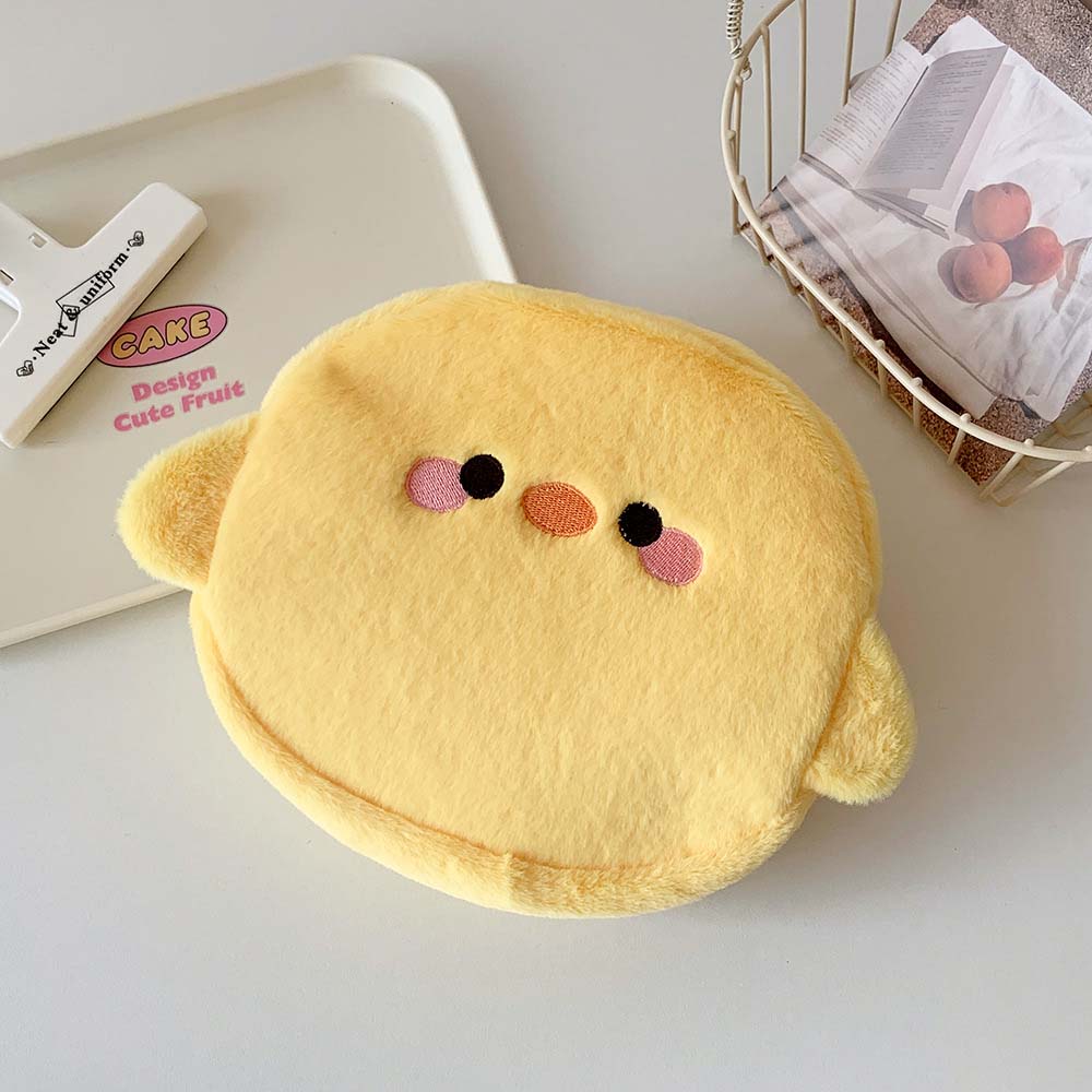 Bear Rabbit Dog Chick Plush Storage Bag Makeup Organizer Travel Toiletry Bag  Lipstick