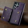 Non-Slip Vintage Wallet Case for Samsung Galaxy S24 Ultra S24ultra S23 FE S22 Plus Shockproof Leather Card Holder Cases