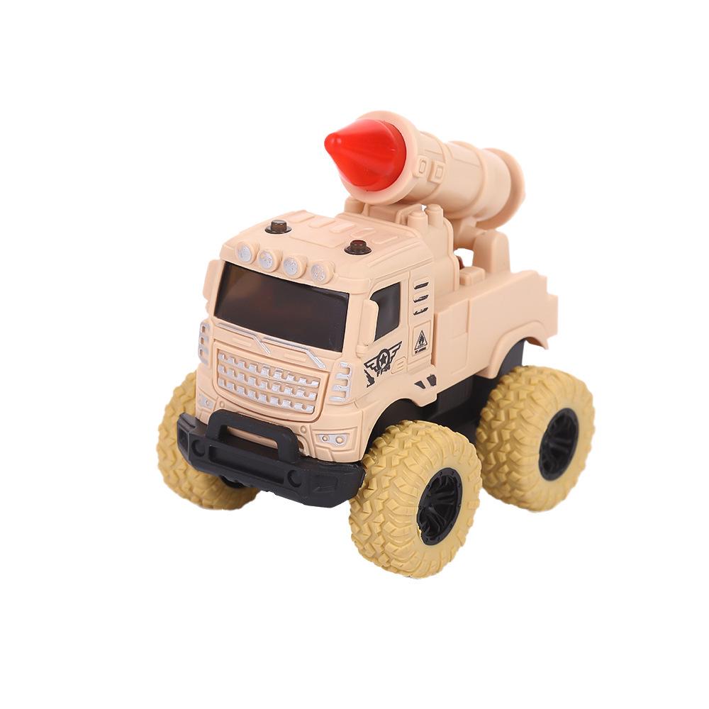 Douyin Kids' 4WD Double-Sided Graffiti Stunt Car - Off-Road, Inertia-Powered, Drop-Resistant, Ideal Gift for Boys