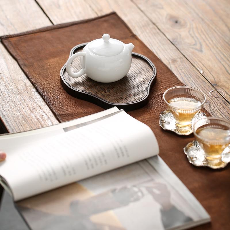 White Porcelain Tea Pot Yulan Gongfu Tea Set Think Tank Office Use Large Size Tea Kettle for Busin And Home Use