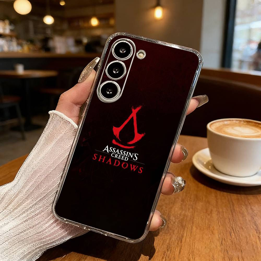 A-Assassins C-Creed S-Shadows Naoe Phone Case For Samsung S25,S24,S21,S22,S23,S30,Ultra,S20,Plus,Fe,Lite Transparent Cover