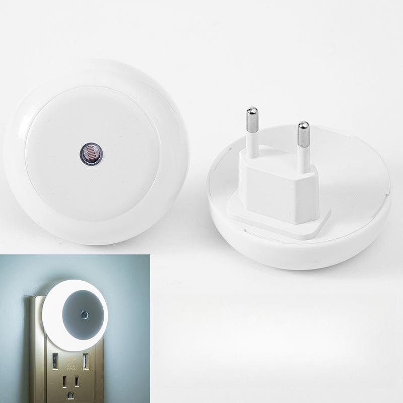 Plug-in Light-controlled Sensor Smart Night Light Dusk-to-dawn Sensor Light Control Switch Suitable for Corridors, Bedrooms, Children's Rooms