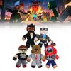 Vibrant Minecraft Tube Heroes Plush Doll Featuring Bold Colors And Durable Fabric
