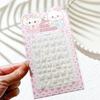 Xiaohongshu 5D Luminous Butterfly Nail Art Stickers - High-Grade, Colorful, Embossed Design