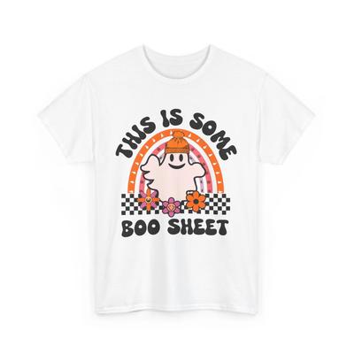 Funny Boo Ghost T-Shirt | Cute Spooky Halloween Tee | Haunted Vibes Shirt