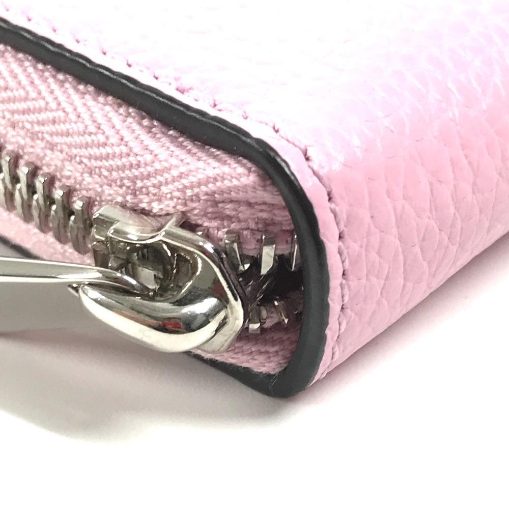 Salvatore Ferragamo Gancini logo Wallet Compact Wallet Zip Around coin purse
