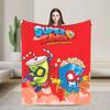 Super Soft Super Zings Superzings Throw Blanket Premium Flannel Fleece Lightweight Rivals of Kaboom Bed Blanket Plush Blankets