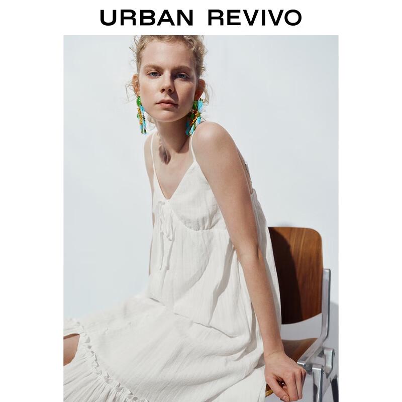 UR Women's V-Neck Tie-Strap Slip Dress